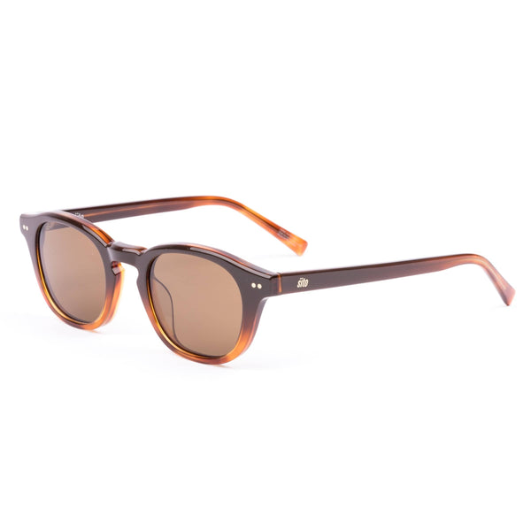 Elio tan gradient brown polarised lens