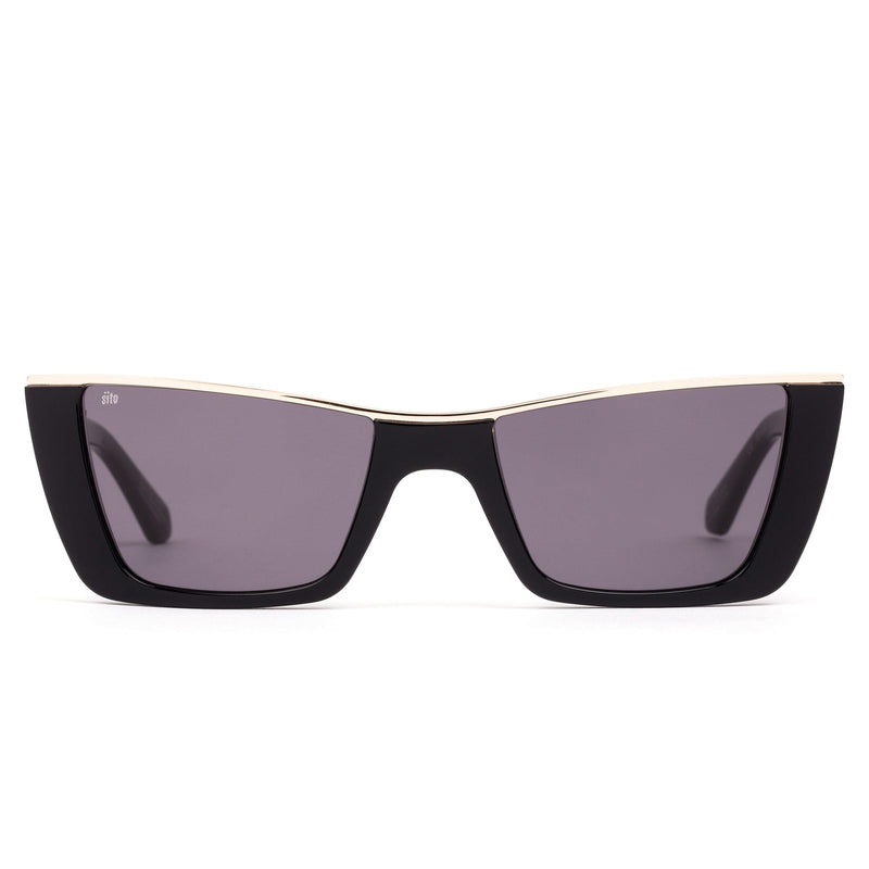 Florence black/gold/smokey grey lens