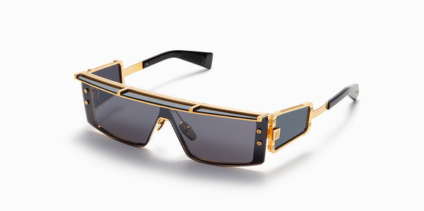 Balmain Wonder Boy III 127A matte brown gold/grey lens