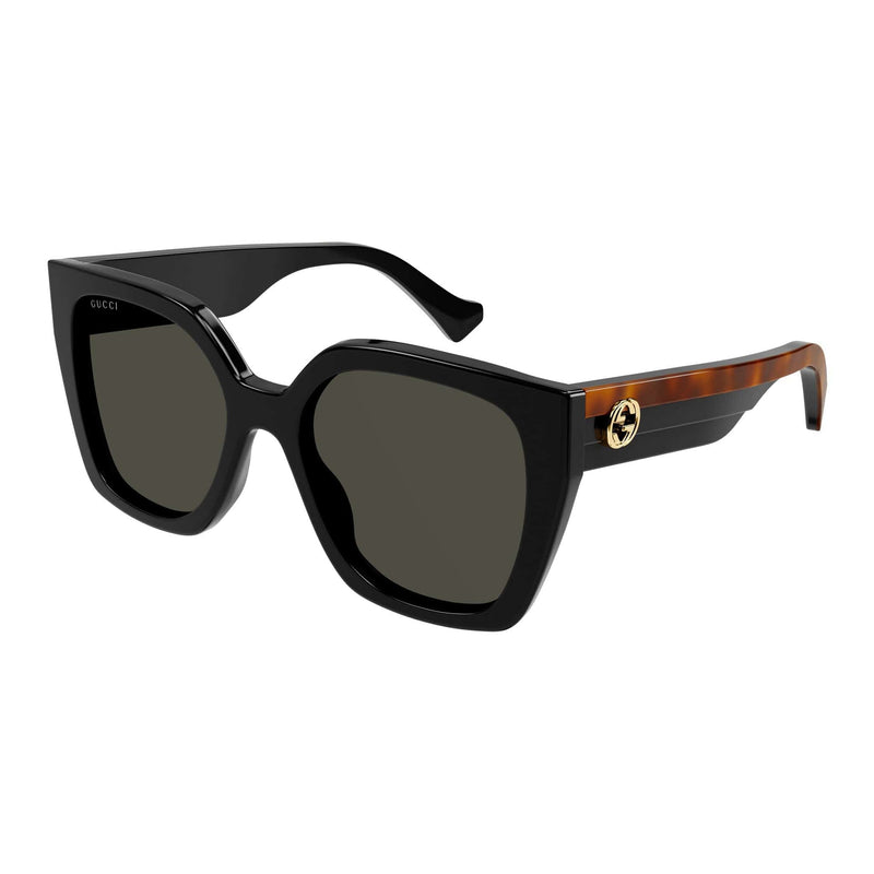 GG1300S 001 BLACK HAVANA/GREY LENS