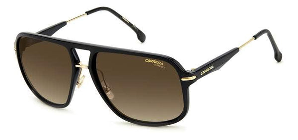 Carrera 296/S 2M2 black gold/brown gradient lens